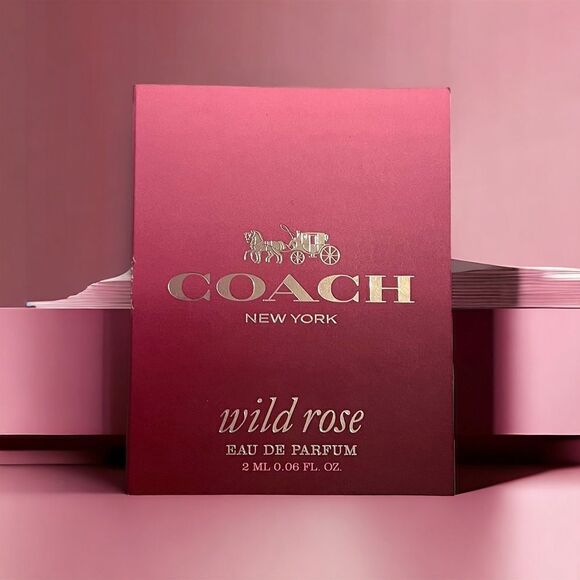 Coach Wild Rose Eau De Parfum Sample Size 0.06 Fl. Oz. NWT - Picture 1 of 4